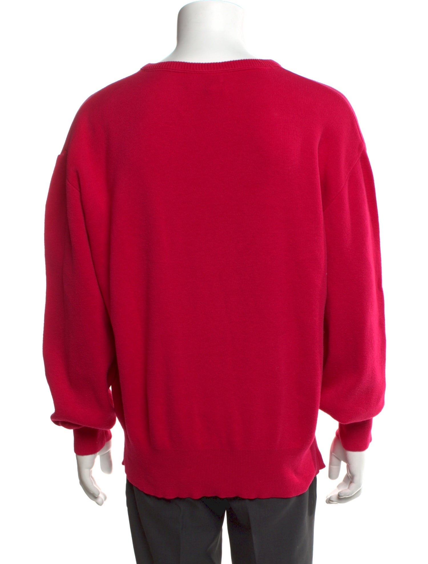 Christian Dior V-Neck Long Sleeve Pullover